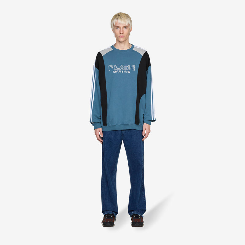 Panelled Sweatshirt Agean Blue Shirts