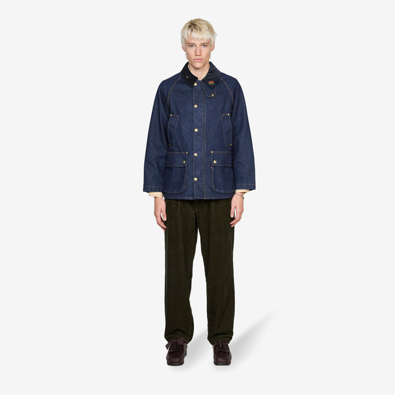 Barbour x Bedale OS Dark Rinsed Denim Jackets