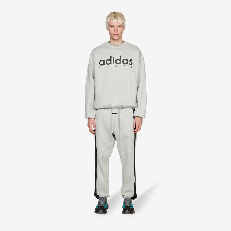 Fear of God Athletics x Heather Fleece Crewneck Medium Grey Heather Footwear
