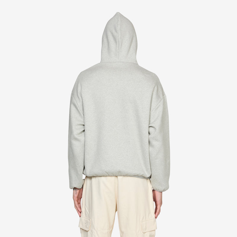Fear of God Athletics x Cotton Fleece Hoodie Medium Grey Heather Footwear