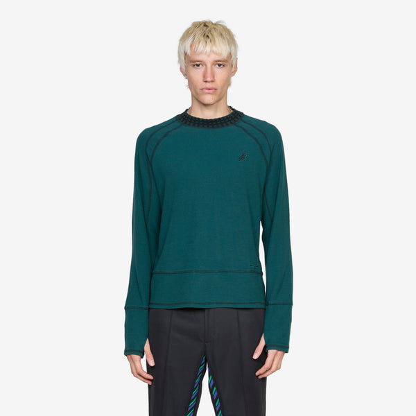 ASICS NOVALIS Tamarica Longsleeve T-Shirt Teal Tees