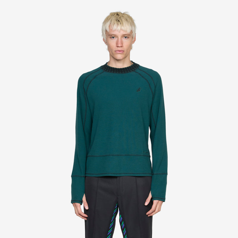 ASICS NOVALIS Tamarica Longsleeve T-Shirt Teal Tees