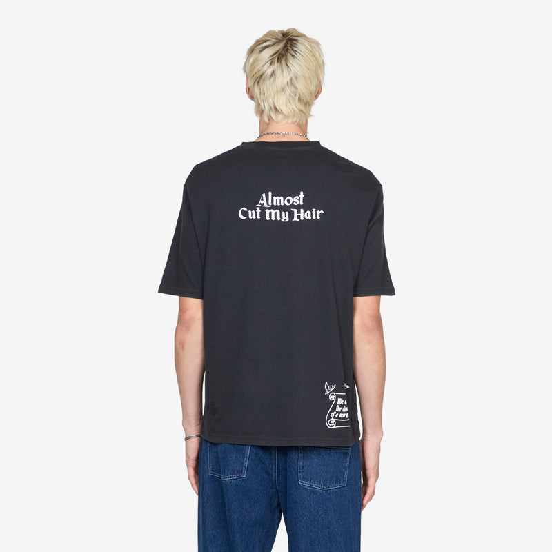 Rip It Up T-Shirt Vintage Black Tees