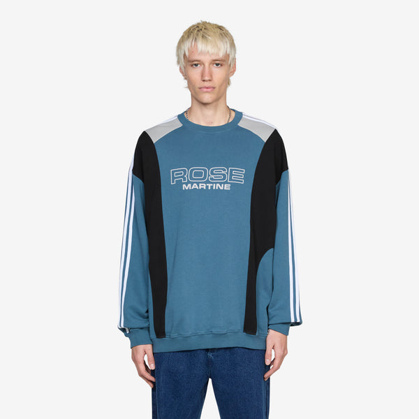 Panelled Sweatshirt Agean Blue Shirts