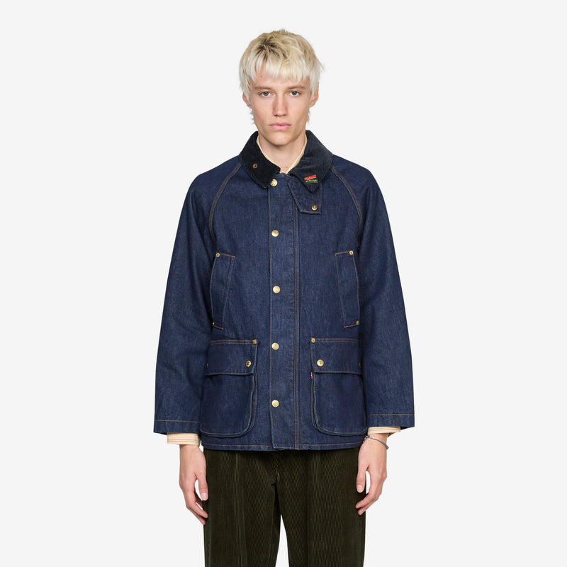 Barbour x Bedale OS Dark Rinsed Denim Jackets
