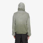 Bee Sun Faded Waffle Zip Up Hoodie Olive