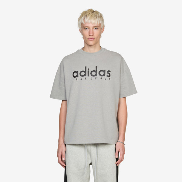 Fear of God Athletics x Quickdry Jersey Short Sleeve T-Shirt Medium Grey Heather Footwear