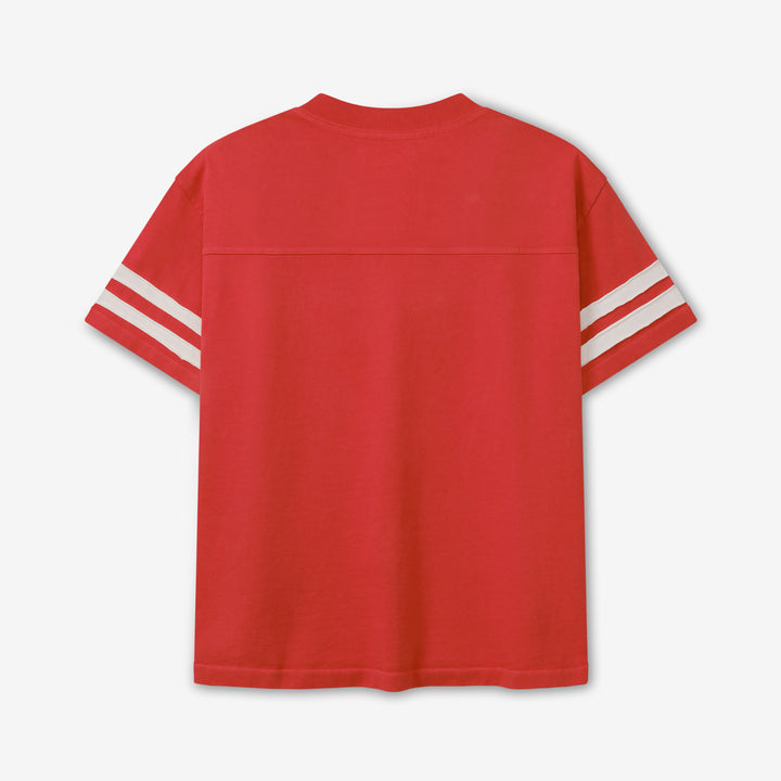 Applique Football Jersey Tomato