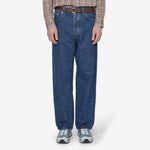 Wide Twist Jeans Rinse Blue