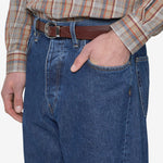 Wide Twist Jeans Rinse Blue