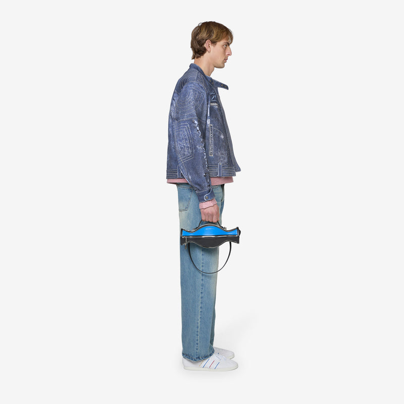 Medium Triple Vaso Bag Blue Bags