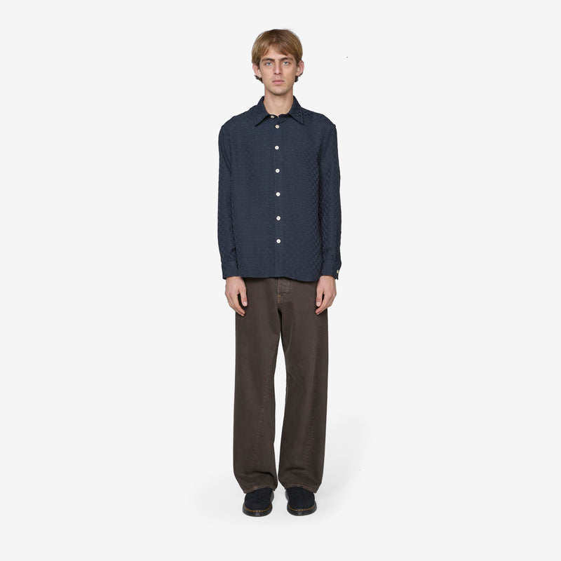 Studio Shirt Navy Shirts