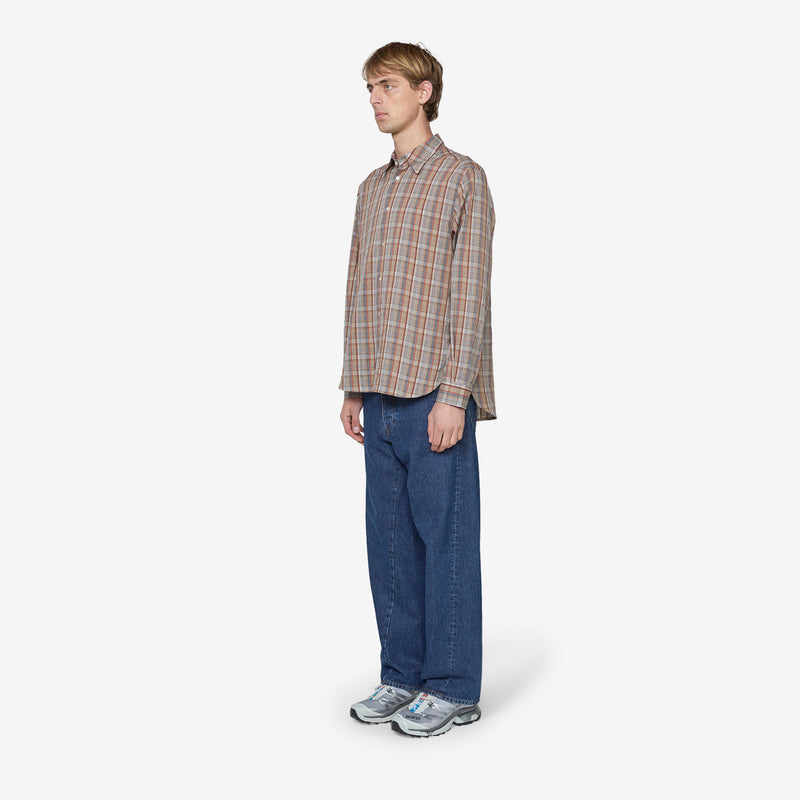 Wide Twist Jeans Rinse Blue Pants