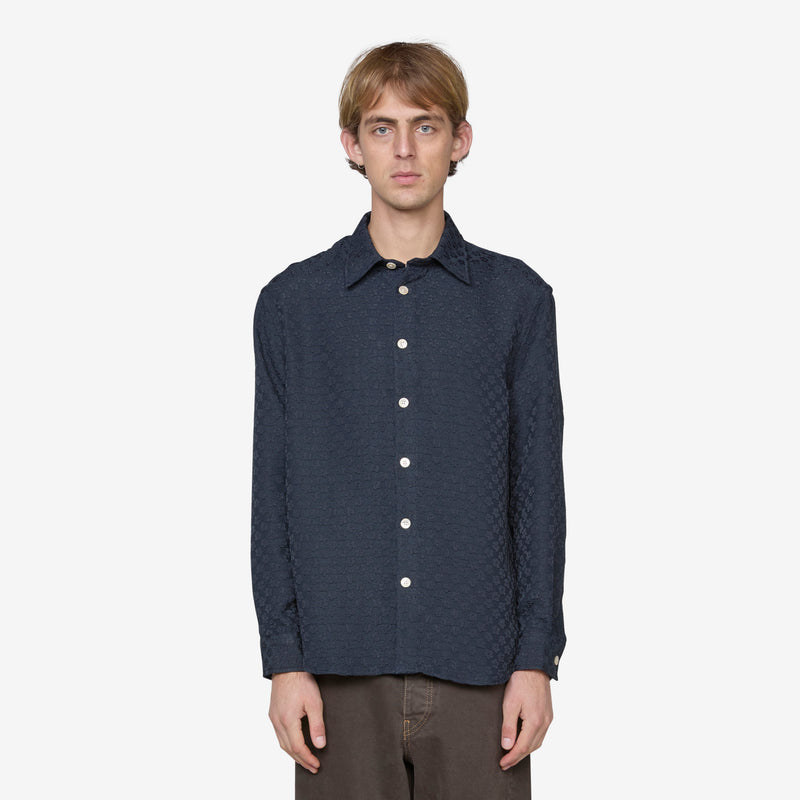 Studio Shirt Navy Shirts