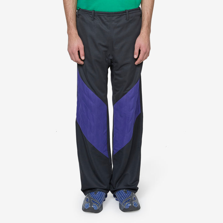 ASICS NOVALIS Liatrisory Trouser Anthracite | Asics Blue Front