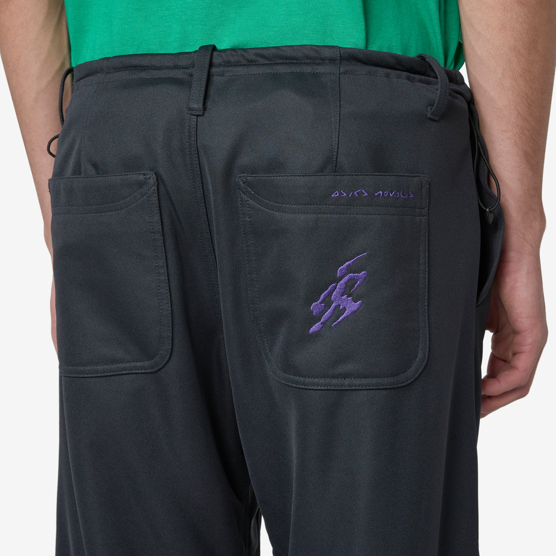 ASICS NOVALIS Liatrisory Trouser Anthracite | Asics Blue Pants