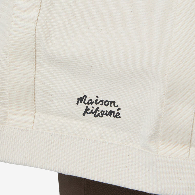 Fox Head Tote Bag Ecru Bags