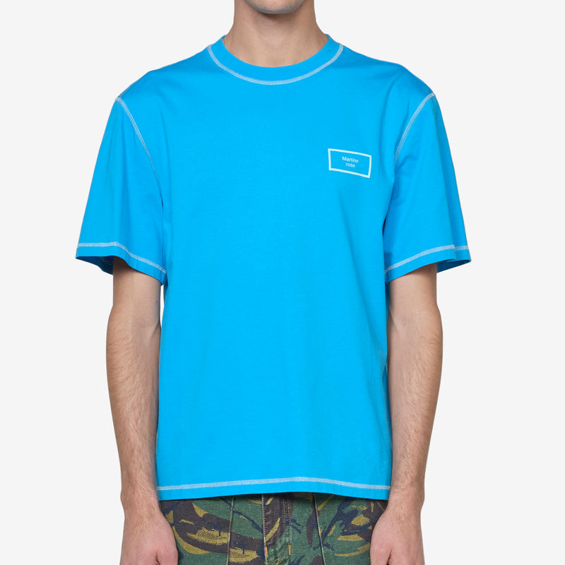 Classic T-Shirt Blue Box Logo Tees