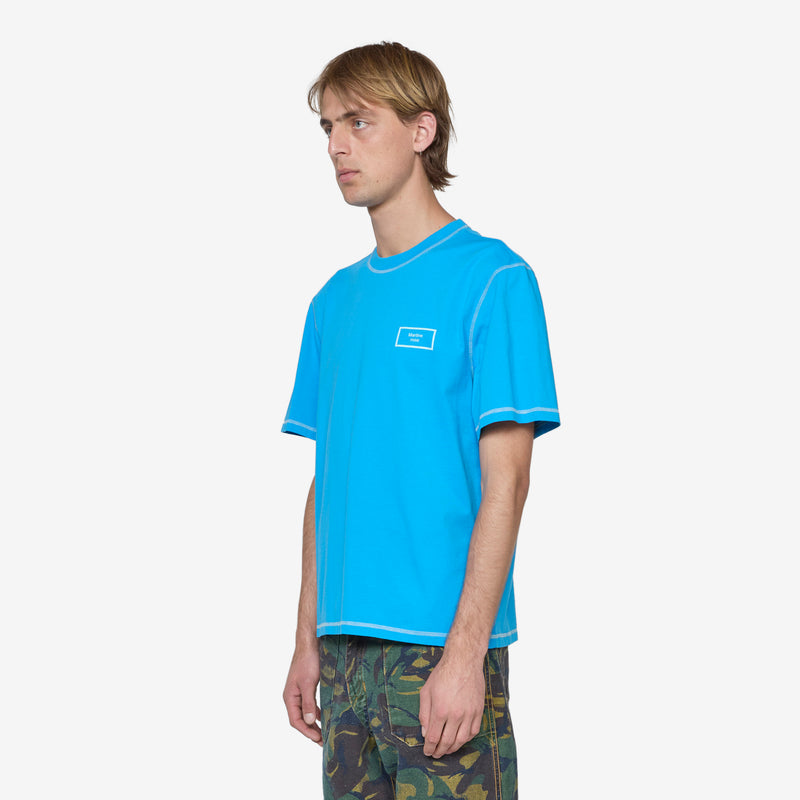 Classic T-Shirt Blue Box Logo Tees