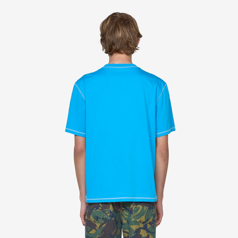 Classic T-Shirt Blue Box Logo Tees