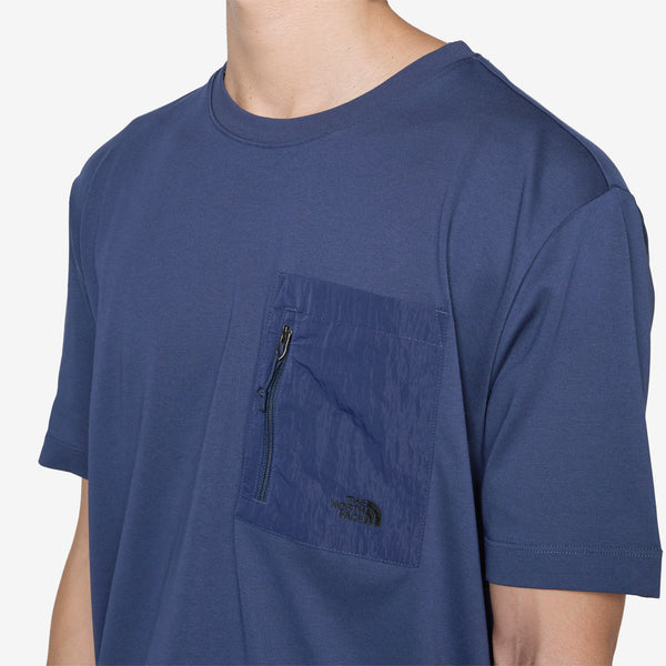 Short Sleeve Hybrid Pocket T-Shirt Summit Navy