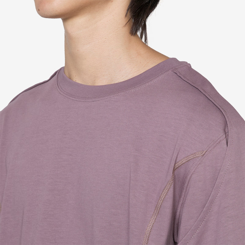 Dual Sleeve Short Sleeve T-Shirt Flint