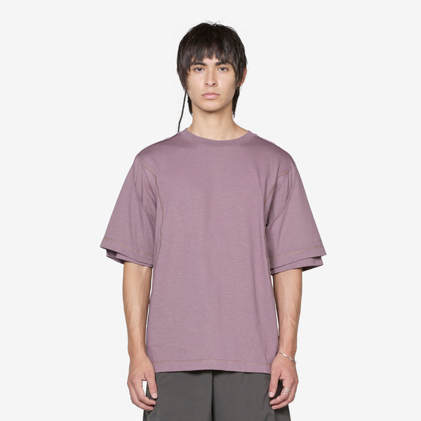 Dual Sleeve Short Sleeve T-Shirt Flint