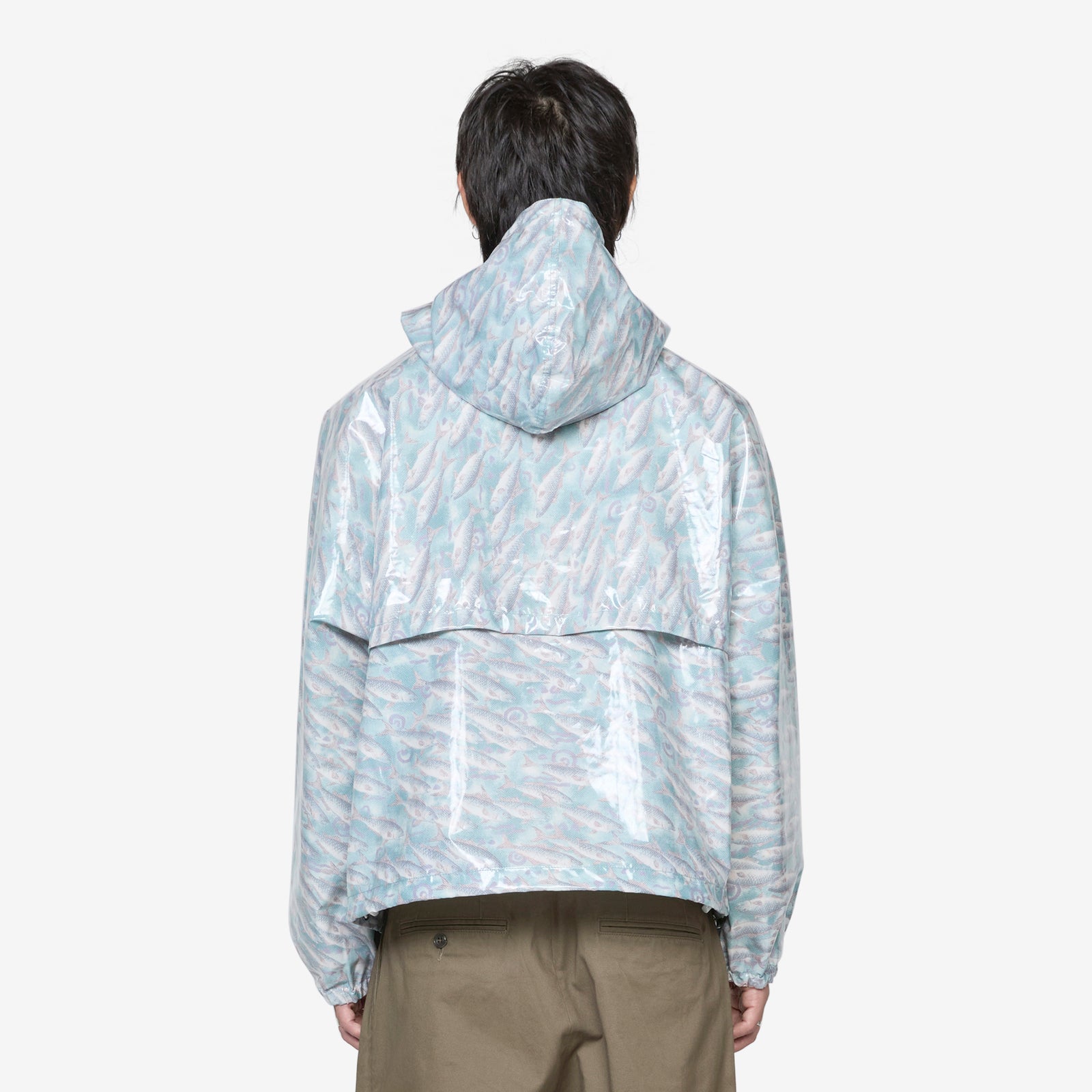 Cruiser Jacket 70D Nylon Print Water Film Fish – Above The
