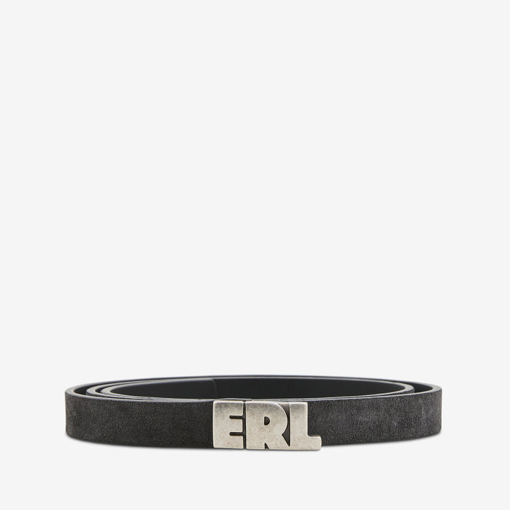 ERL Suede Skinny Belt Pepe Front