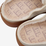 Camino Low Skate Mule Dirty White