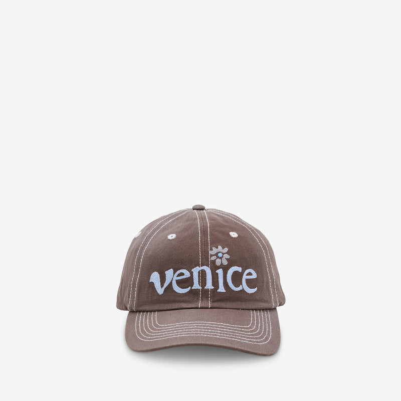 Venice Cap Woven Brown Headwear
