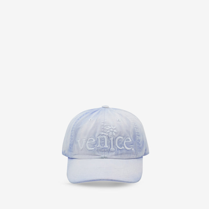 Venice Embroidered Cap Light Blue Front