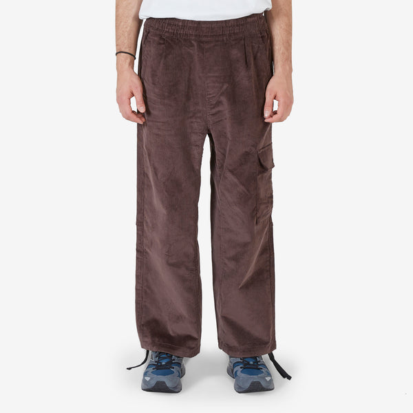 Utility Cord Easy Pant Coal Brown