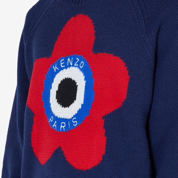 'KENZO Target' Jumper Midnight Blue