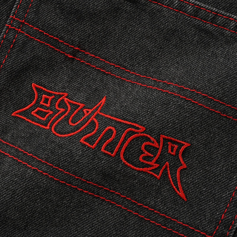 Encounter Denim Shorts Tinted Washed Black Shorts