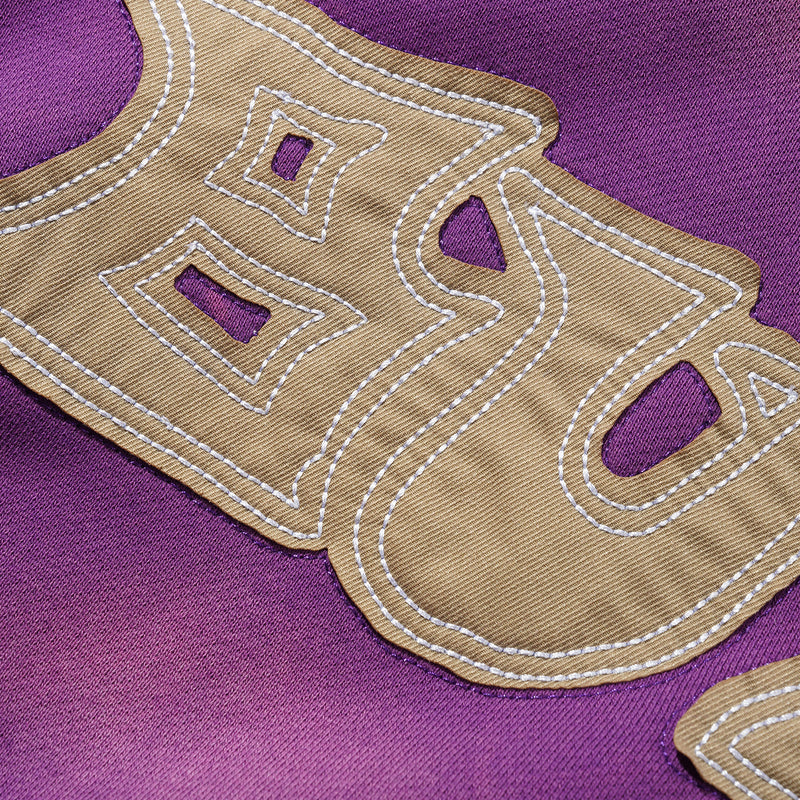 Encounter Zip-Thru Hood Washed Purple Jumpers