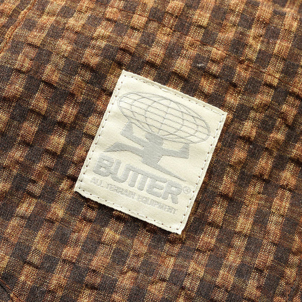 Equipment Short Sleeve Shirt Brown Shirts