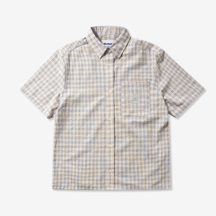 Equipment Shirt Blue | Yellow Front