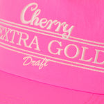 Extra Gold 5 Panel Hat Neon Pink