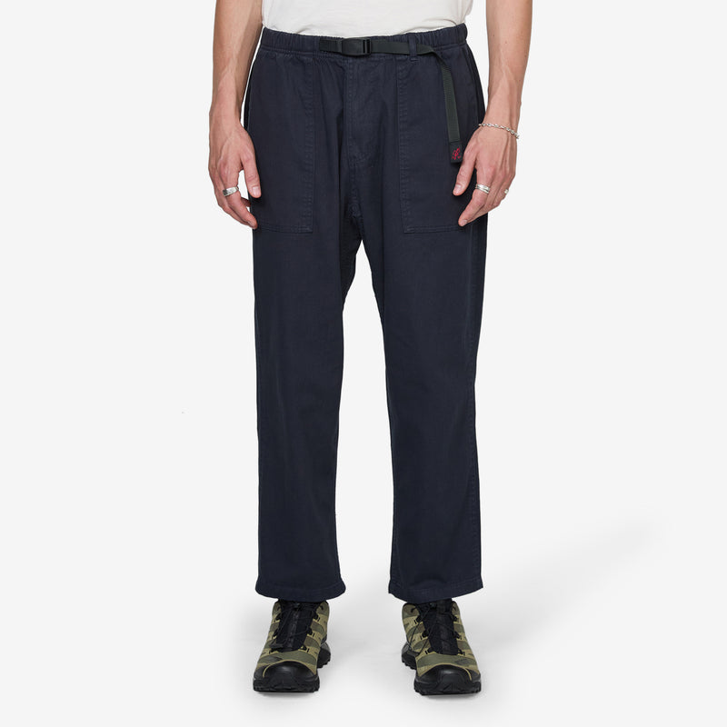 Loose Tapered Pant Double Navy Pants