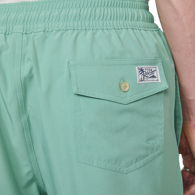 5.75-Inch Traveler Classic Swim Trunk Faded Mint Shorts