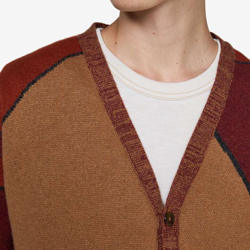 Your Stupid Shed Knitted Cardigan Brown Jumpers