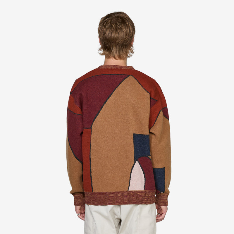 Your Stupid Shed Knitted Cardigan Brown Jumpers