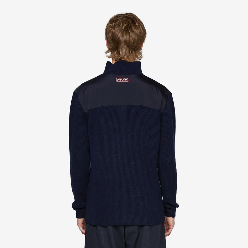 C.P. Company x SPZL Half Zip Sweatshirt Night Navy Jumpers