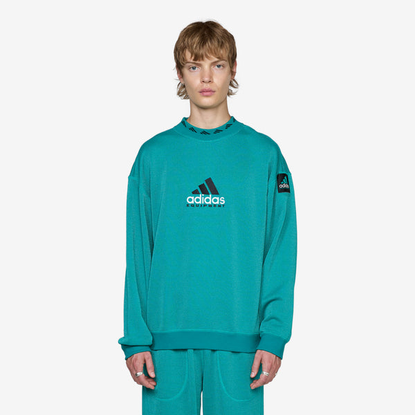 EQT Reflective Crewneck Sweatshirt Equipment Green Jumpers