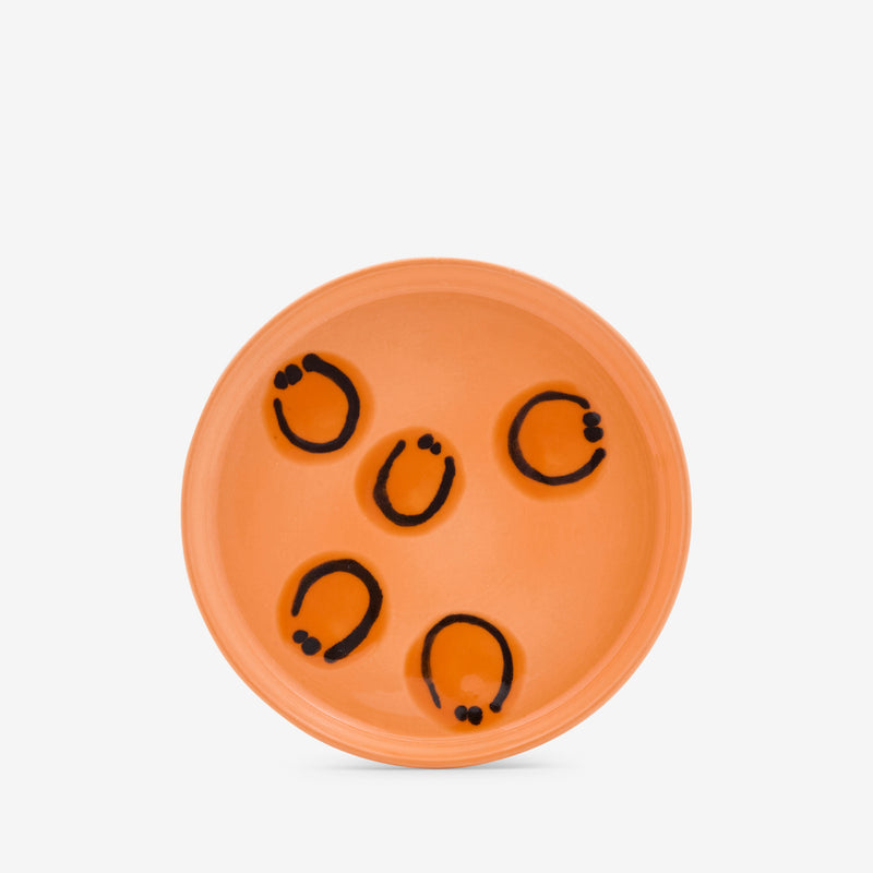Baby Plate Kawaii Orange Smile Lifestyle