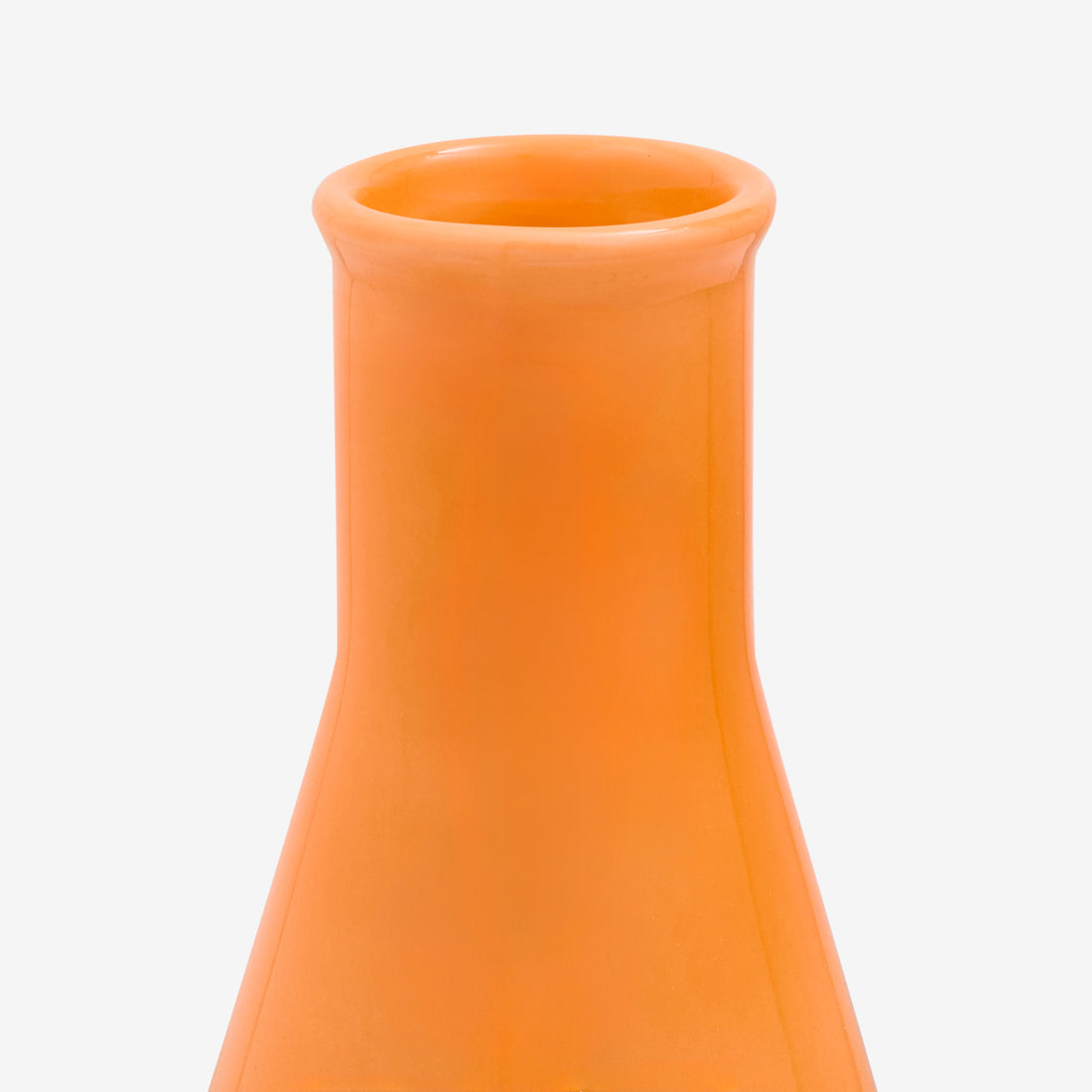 Erlenmeyer Jug Orange Yellow Gradient Smile Lifestyle