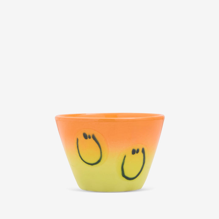 Super Cup (L) Orange Yellow Gradient Smile Front