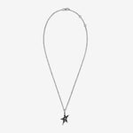 Single Star Necklace Silver