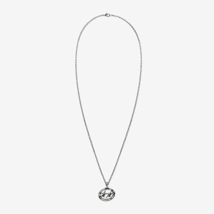 TwoJeys Superstar Necklace Silver Front